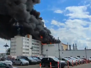 В Берлине горит завод компании-производителя систем ПВО IRIS-T
