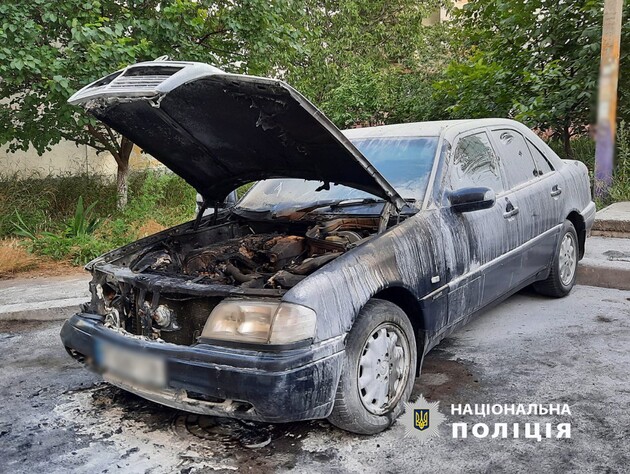 За поджог авто, принадлежащего военной, одесситу обещали заплатить 80 тыс. грн – Нацполиция